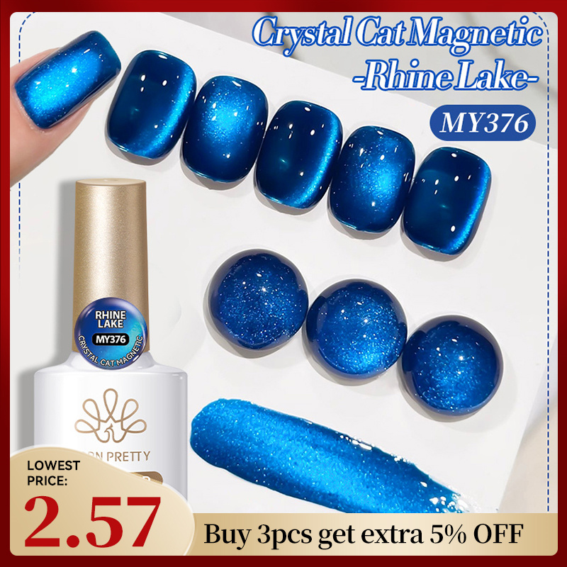 Nail Art Laki Laki - BORN PRETTY 10ml Rhin Lake Blue