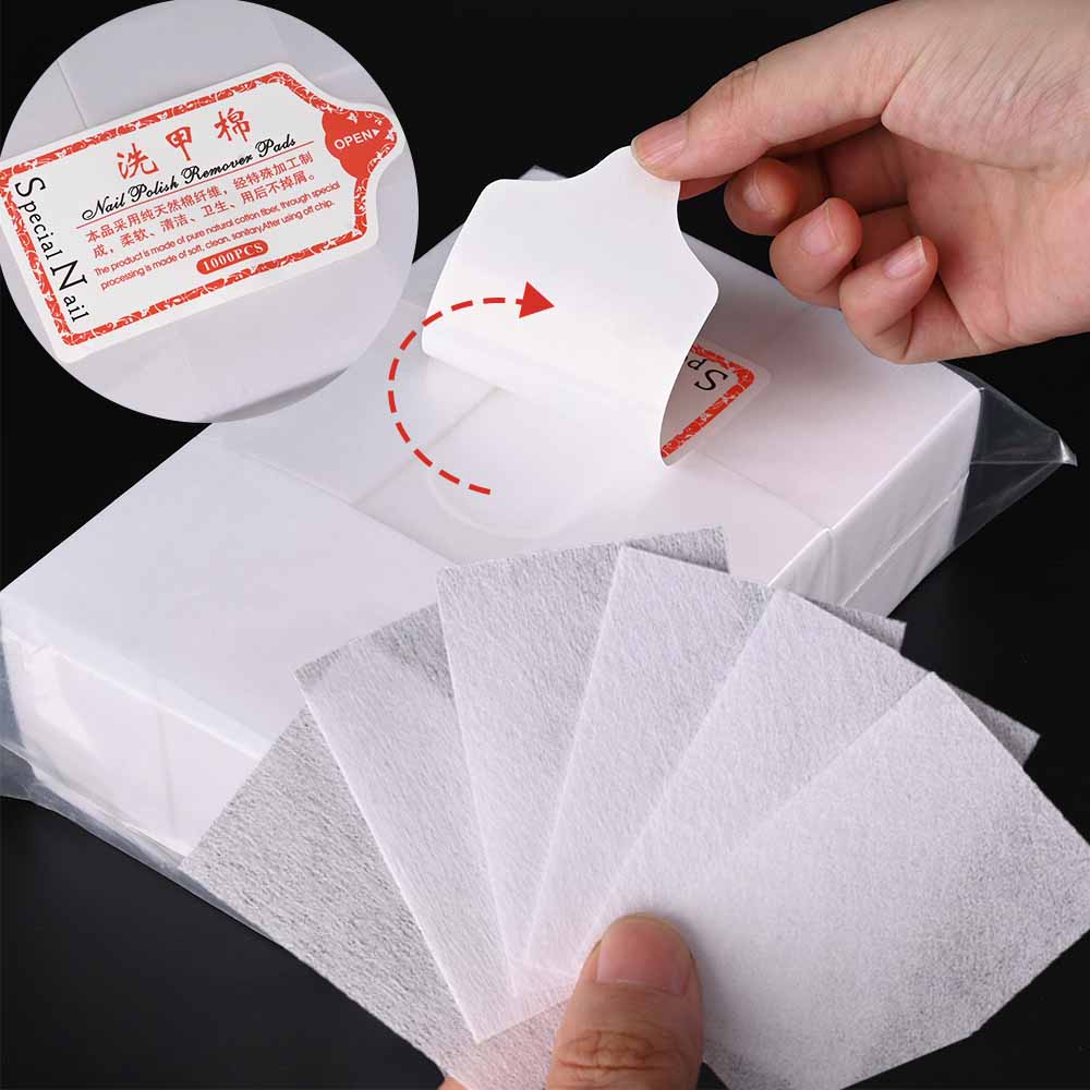 Nail Art Remove - 100/3000 pièces de tampons professionnels pour