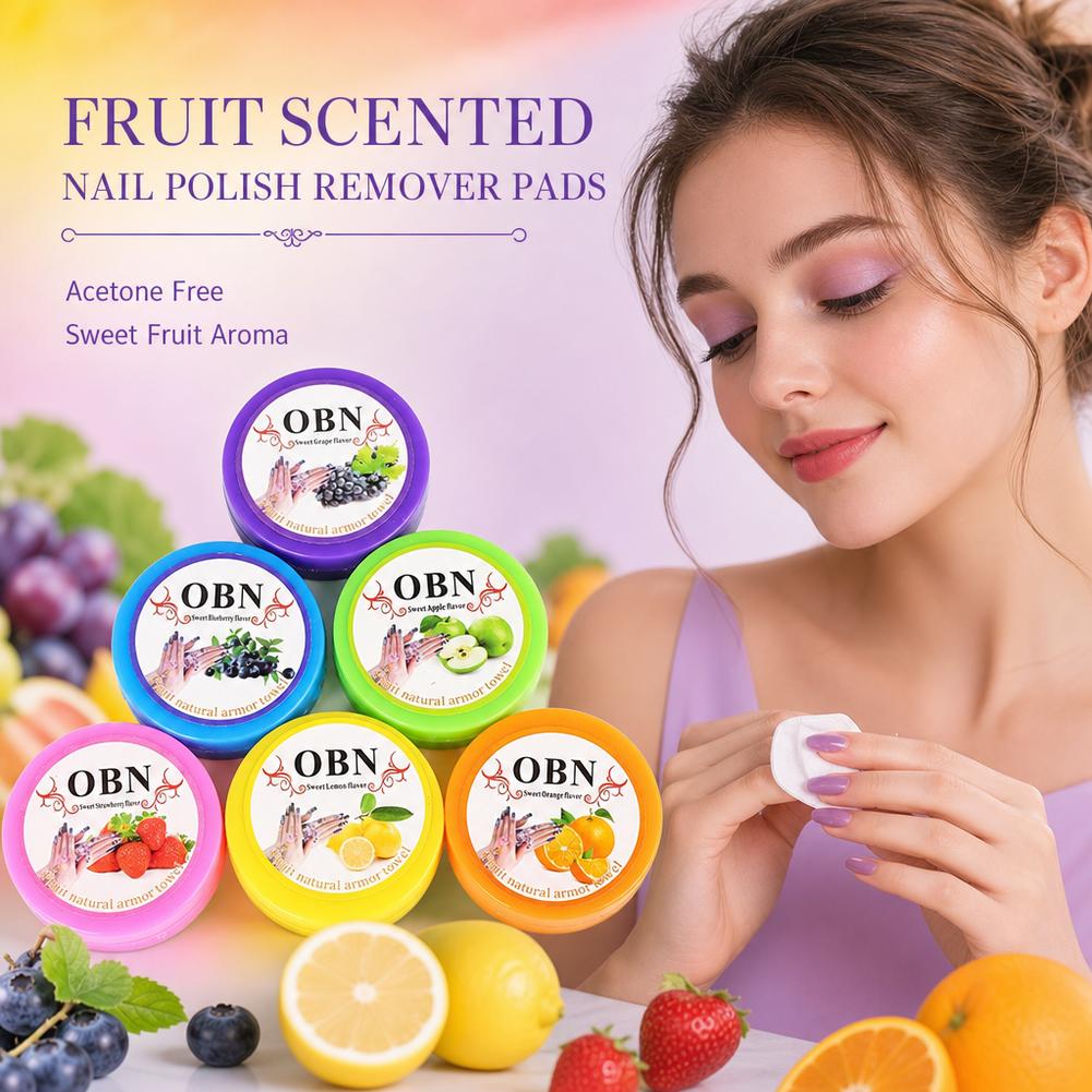 Nail Art Remove - Lingettes nettoyantes absorbantes pour vernis à