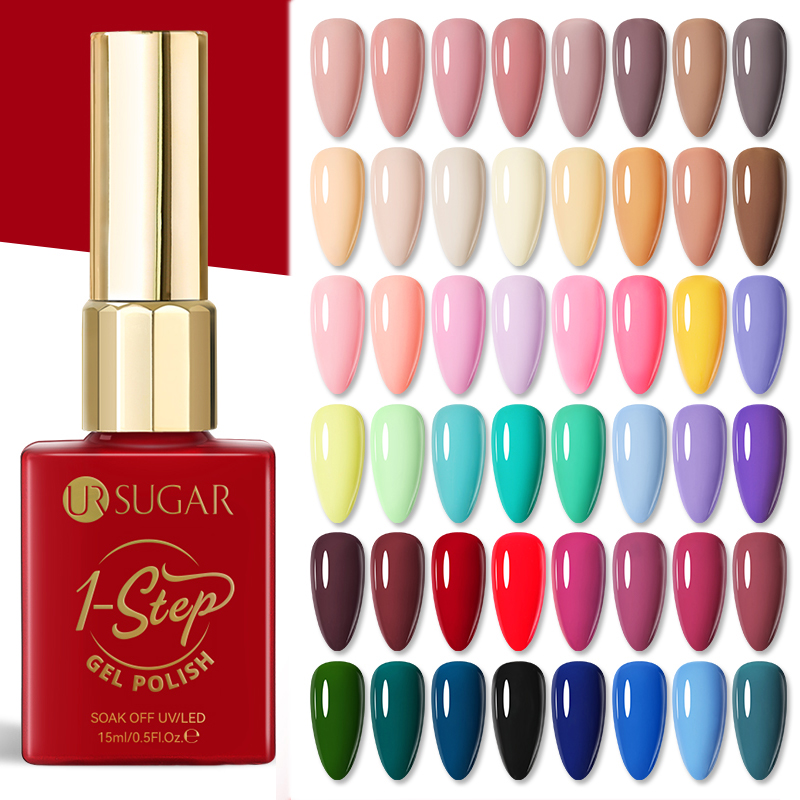 Nail Art Orange - UR SUGAR 15ml 1 étape Gel
