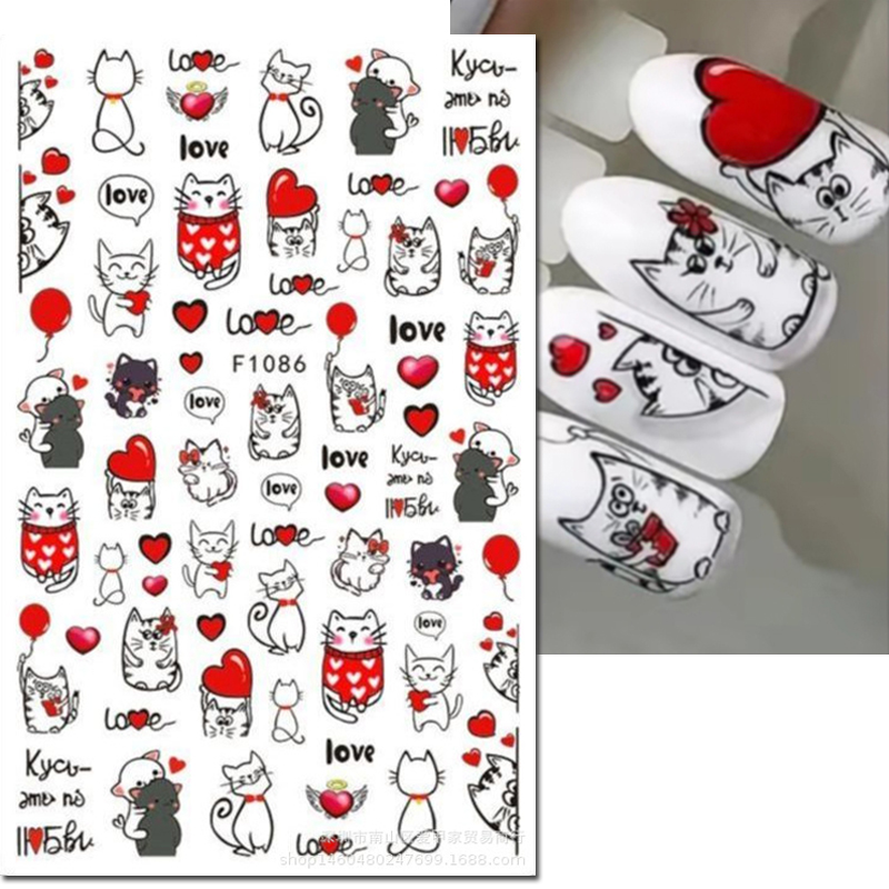 3d Nail Art décalcomanies sain - Nail Art Valentines Day avis et prix