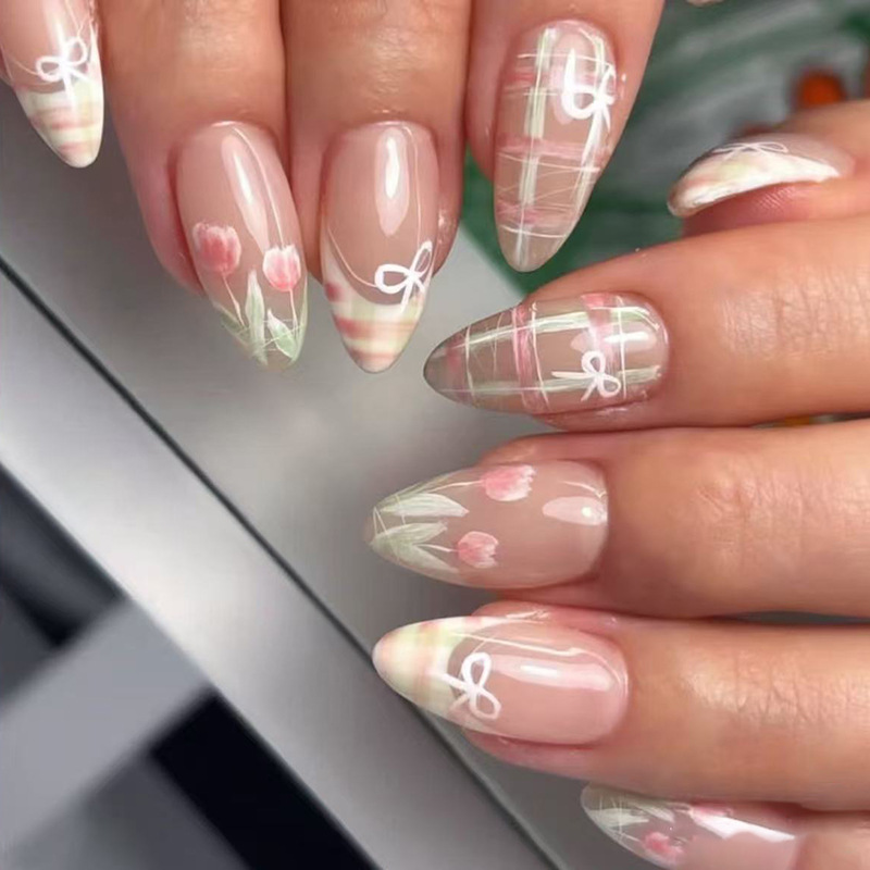 24 pièces arc faux ongles ense - Nail Art Valentines Day avis et prix