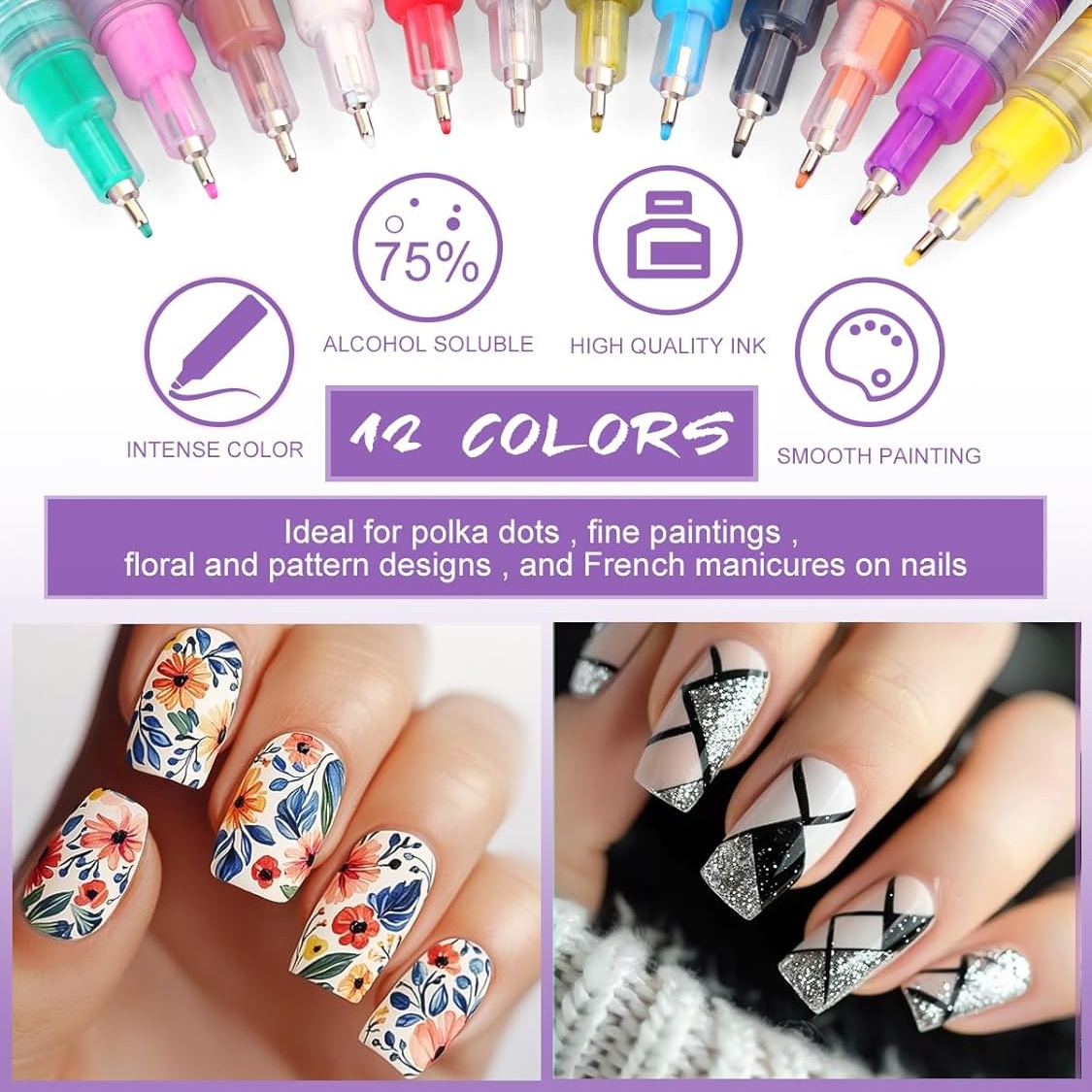 Ensemble de stylos pour nail a - Nail Art Brush Set avis et prix