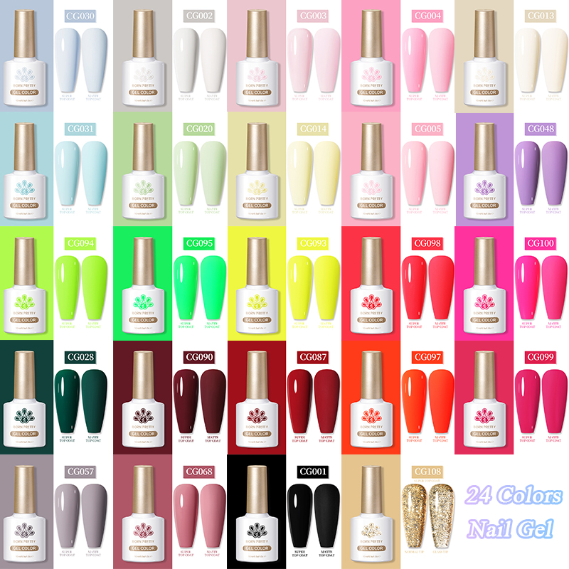 BORN PRETTY 10ML Vernis à ongl - Nail Art Orange avis et prix