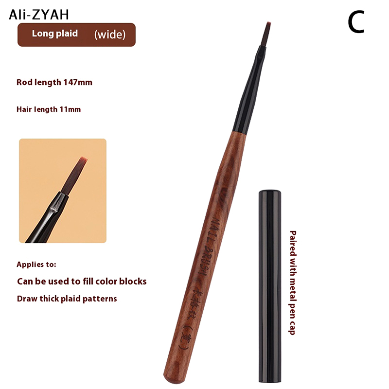 【ZYH】Lot de 1/3 pinceaux liner - Nail Art Brush Set avis et prix