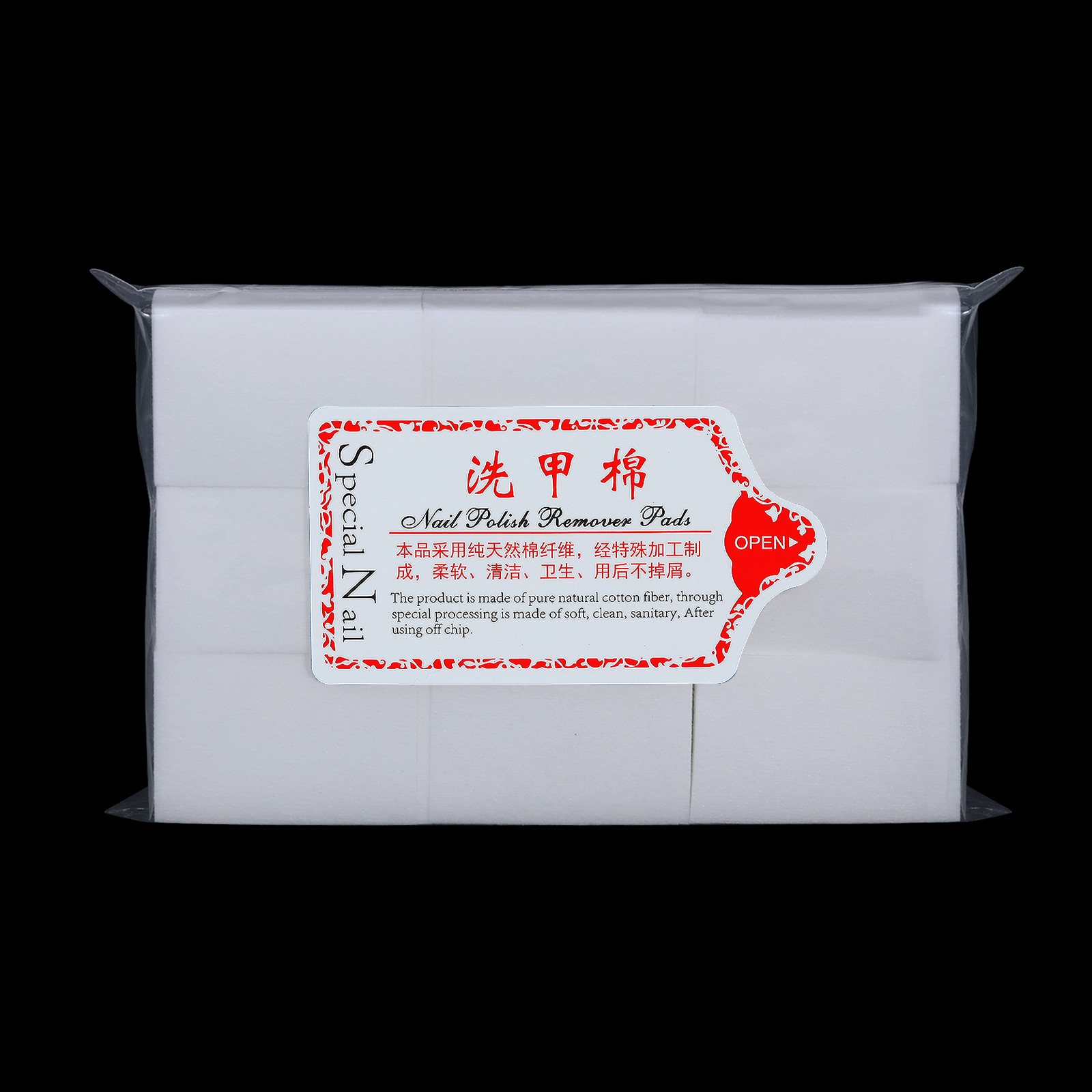 1000 tampons/sac, lingettes en - Nail Art Remove avis et prix