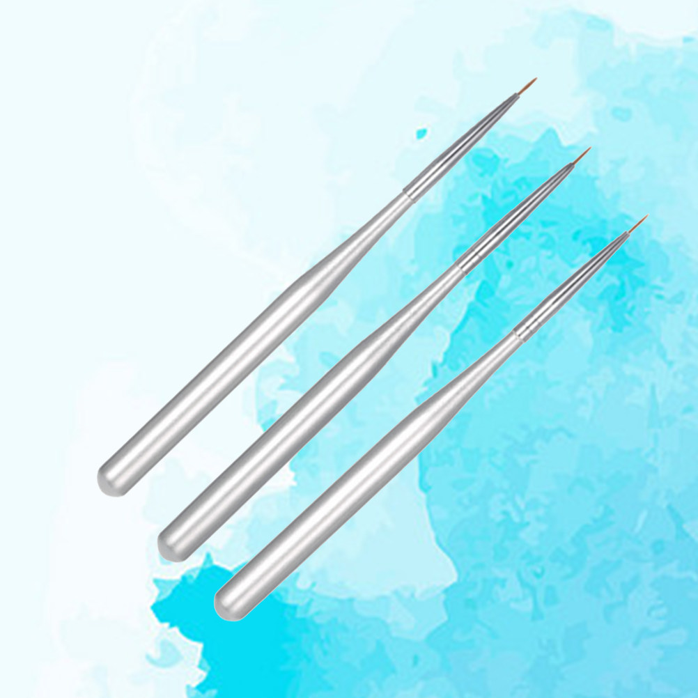 Lot de 3 stylos de nail art av - Nail Art Brush Set avis et prix