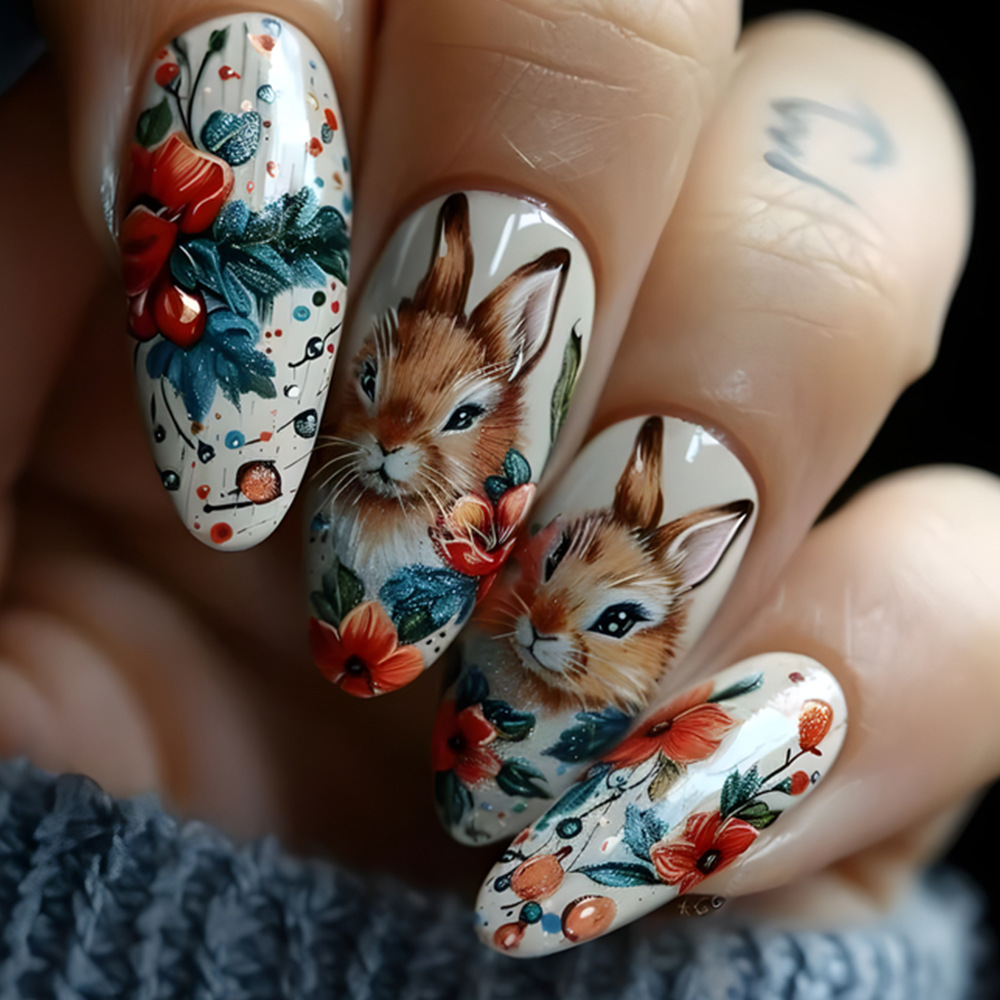 Faux ongles courts, moyens et  - Press On Nail Set avis et prix