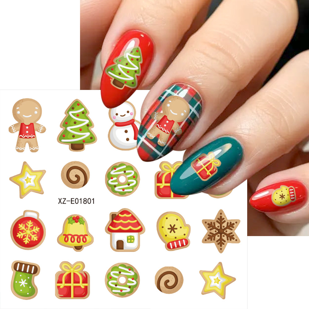 30 pièces/ensemble d'autocolla - Nail Art Xmas Tree avis et prix