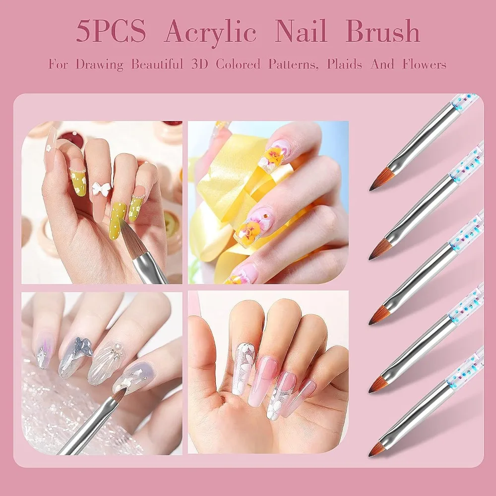 32 pinceaux pour nail art, pin - Nail Art Brush Set avis et prix