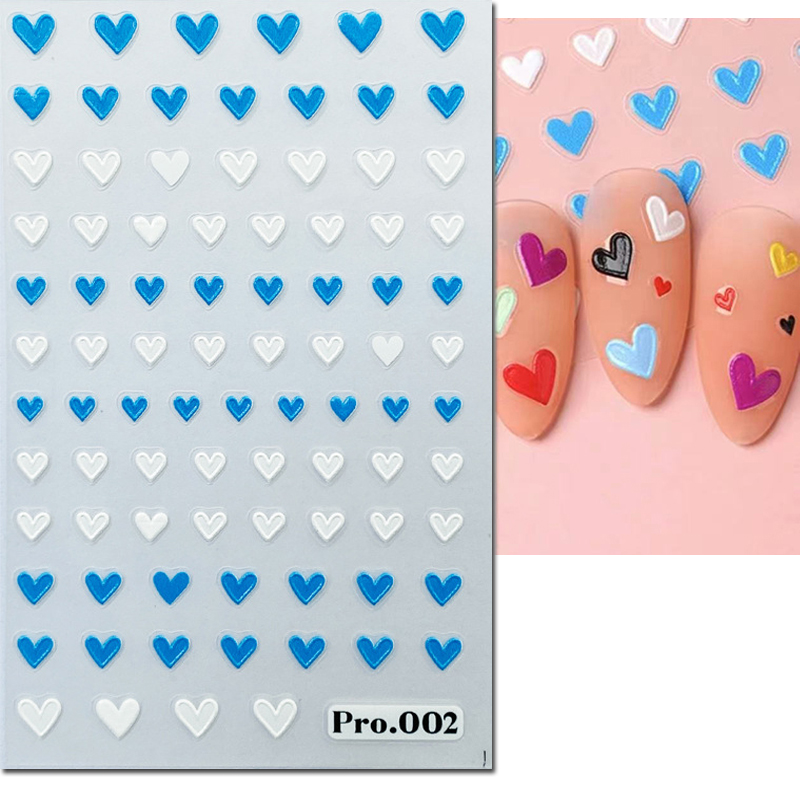 Autocollants en Relief 5D pour - Nail Art Valentines Day avis et prix