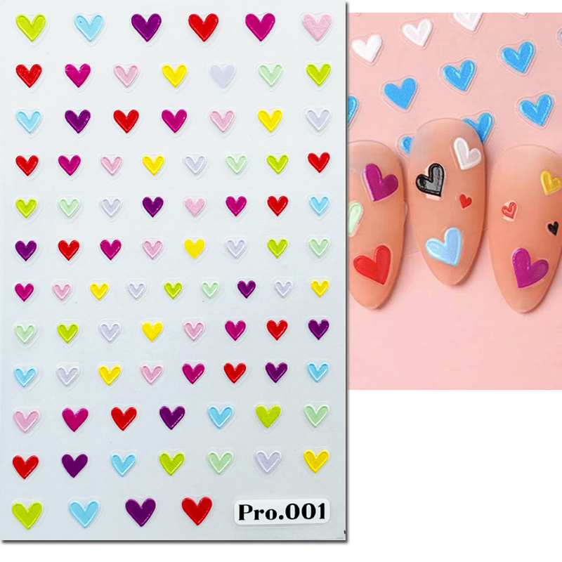 Autocollants en Relief 5D pour - Nail Art Valentines Day avis et prix
