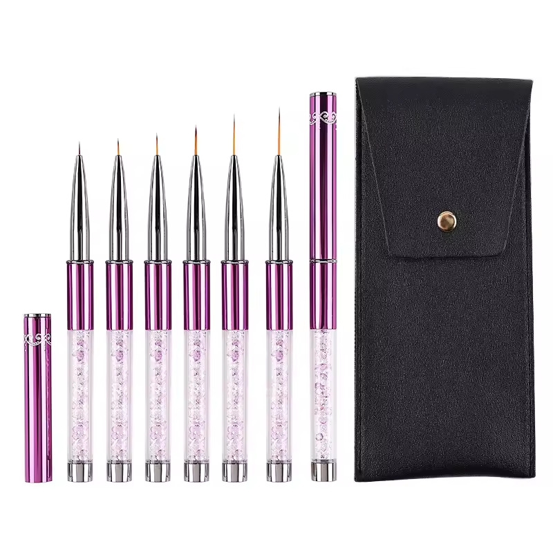 Lot de 6 stylos de nail art en - Nail Art Brush Set avis et prix