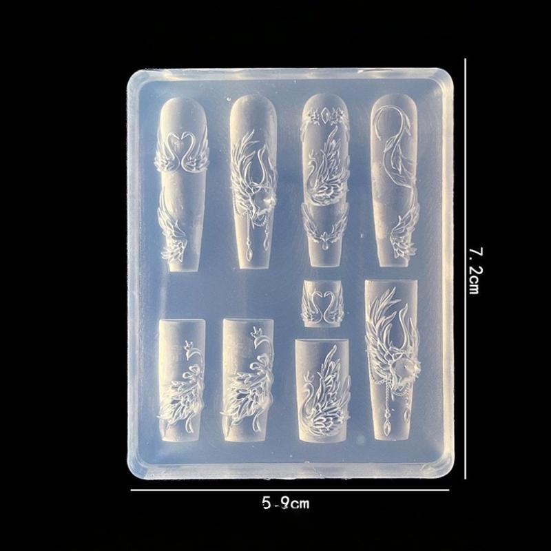 Moule en silicone pour nail ar - Nail Art Laki Laki avis et prix