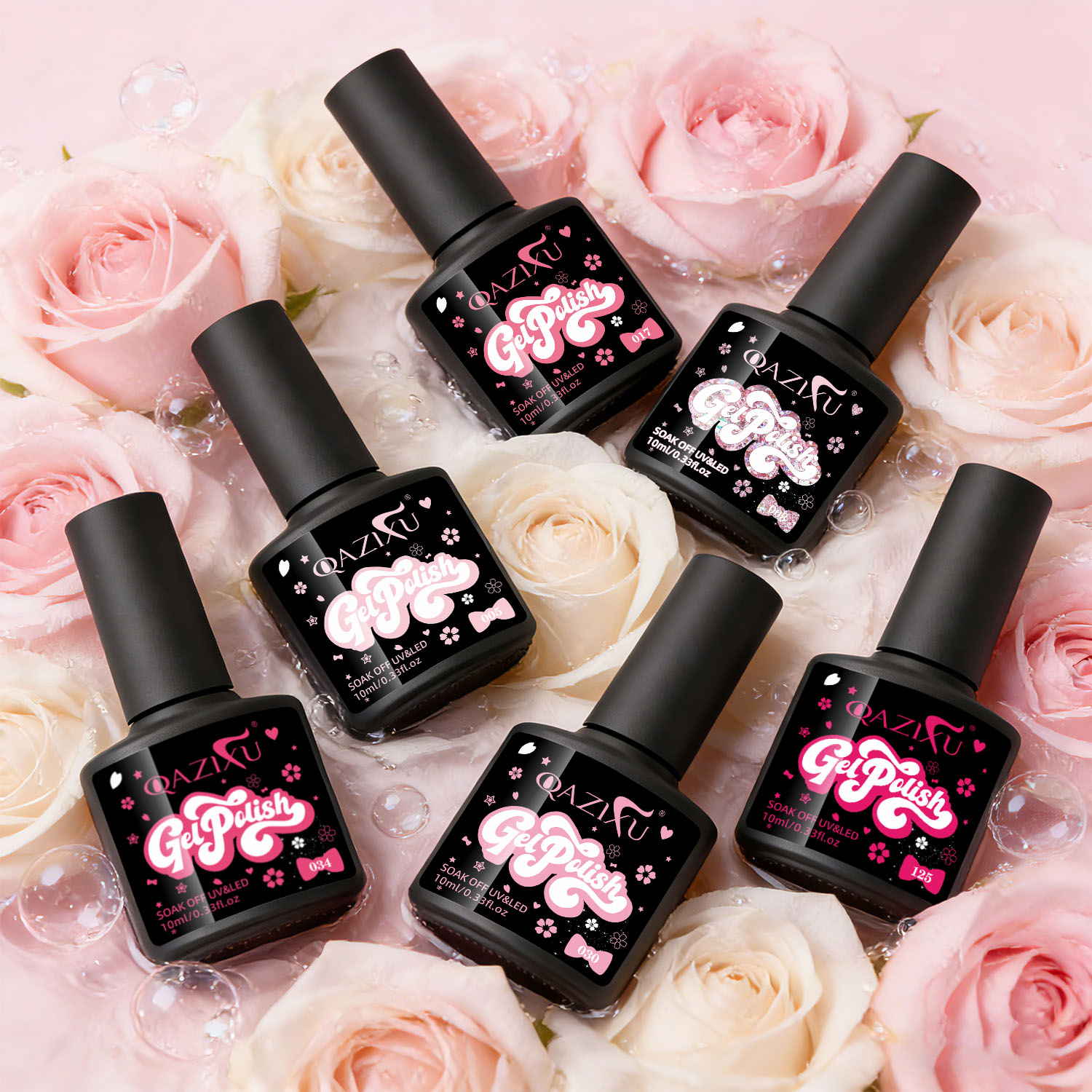 QAZIXU – Lot de 1/6 vernis à o - Nail Art Orange avis et prix