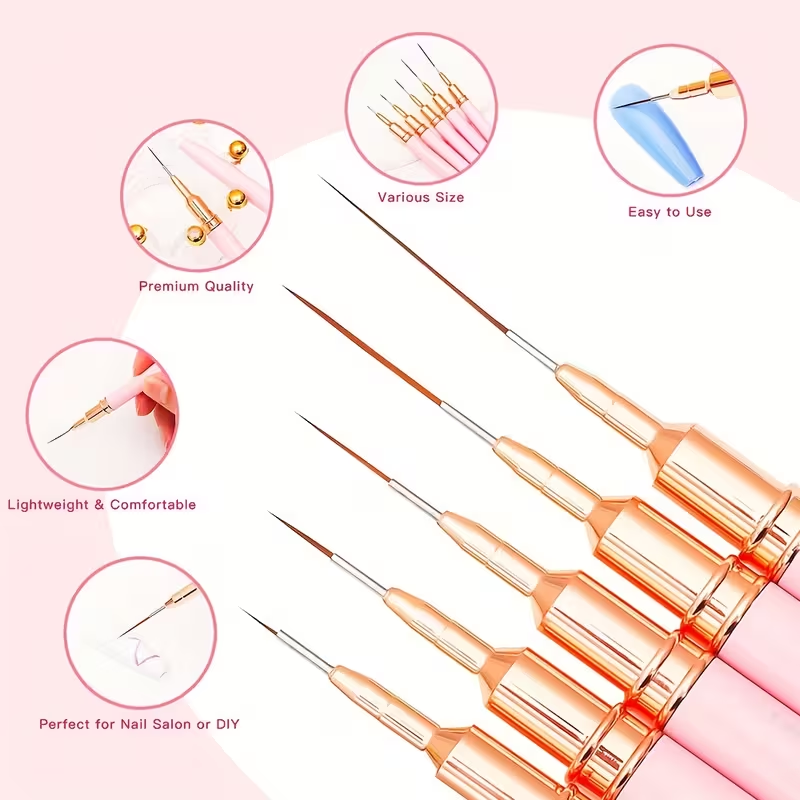 Ensemble de 15 pinceaux profes - Nail Art Brush Set avis et prix