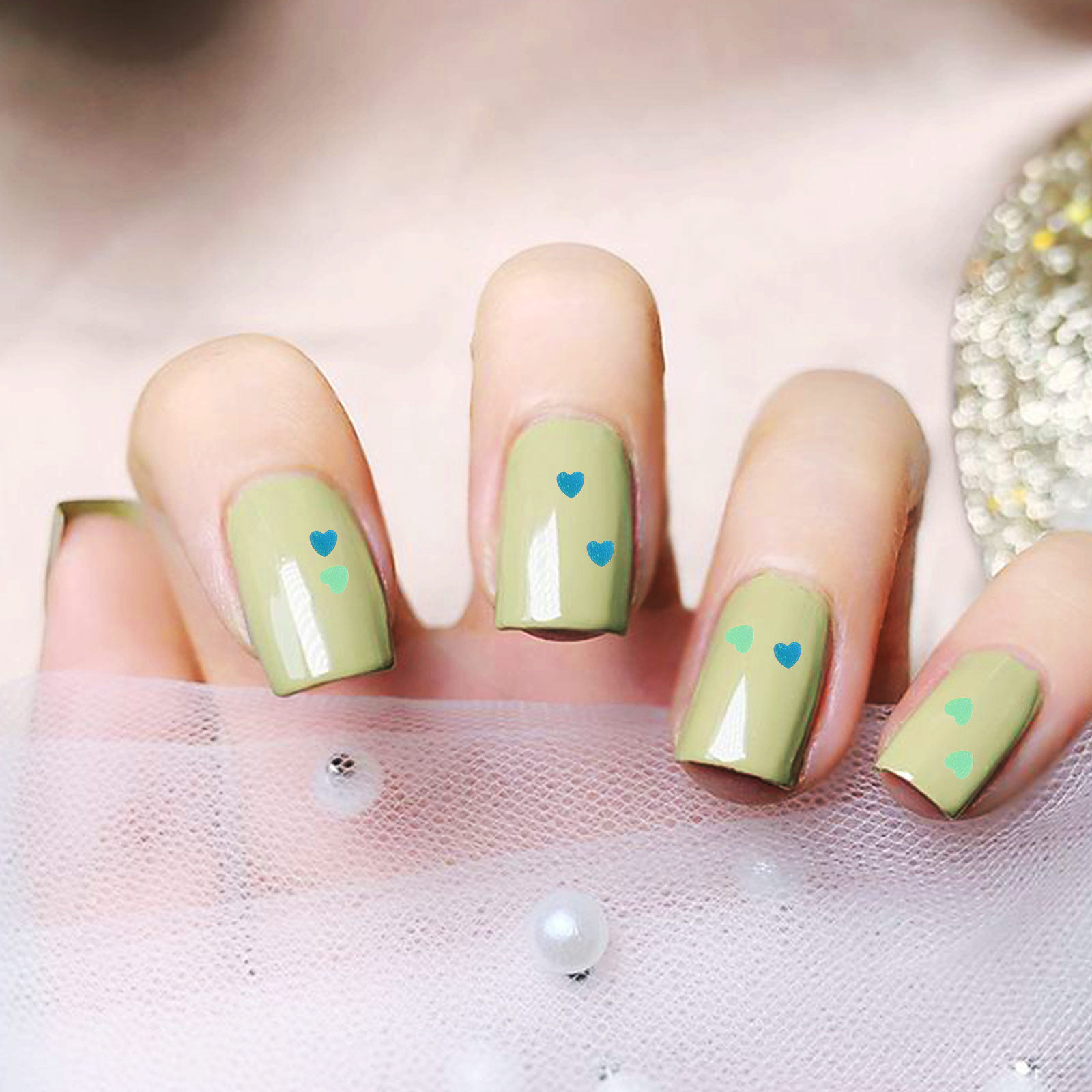 1 ensemble de paillettes brill - Nail Art Valentines Day avis et prix