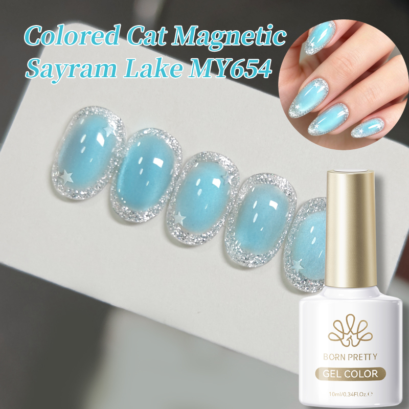 BORN PRETTY Sayram Lake Blue C - Nail Art Laki Laki avis et prix