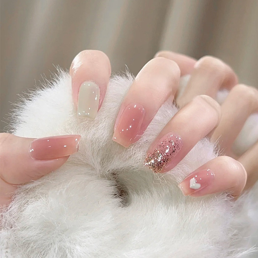 24 pièces/ensemble faux ongles - Press On Nail Set avis et prix