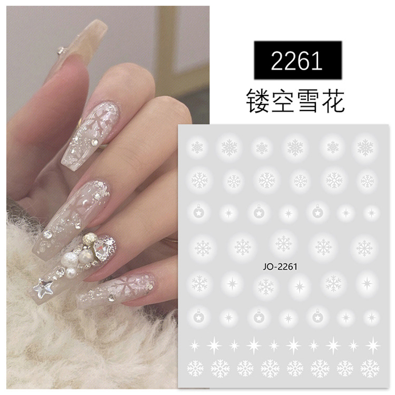 Décalcomanies 3D pour Nail Art - Nail Art Xmas Tree avis et prix