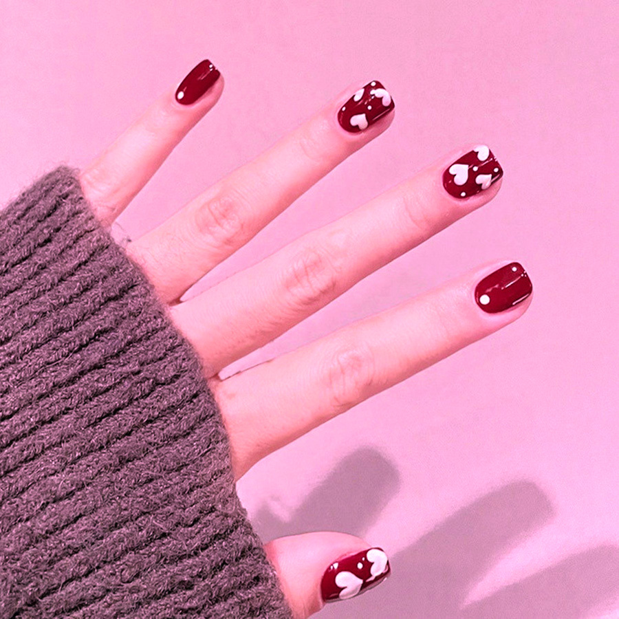 24 pièces/ensemble Faux ongles - Press On Nail Set avis et prix