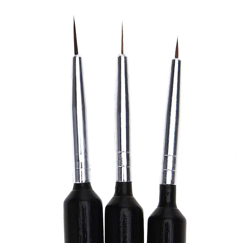 Lot de 3 pinceaux ultra-fins p - Nail Art Brush Set avis et prix