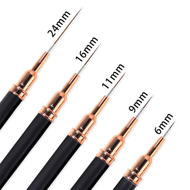 # Lot de 5 pinceaux profession - Nail Art Brush Set avis et prix