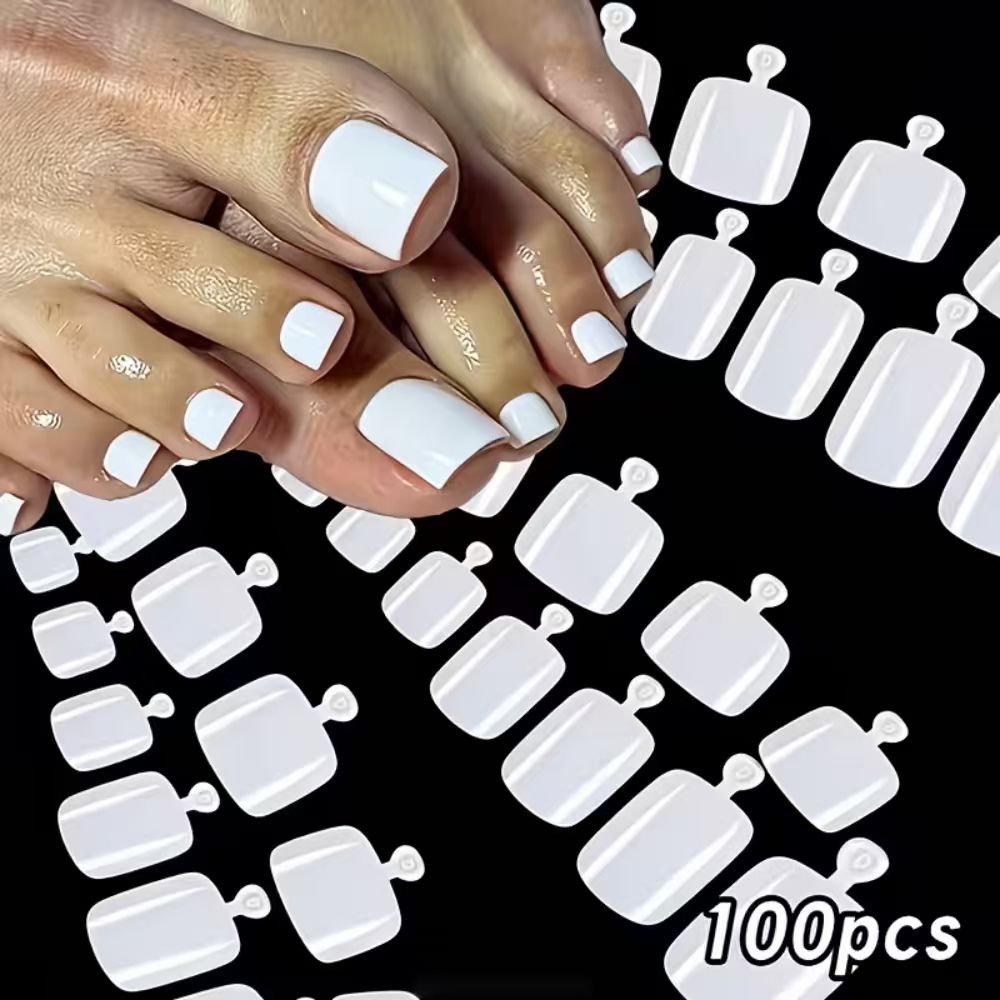 100 pièces/boîte Faux ongles d - Press On Nail Set avis et prix