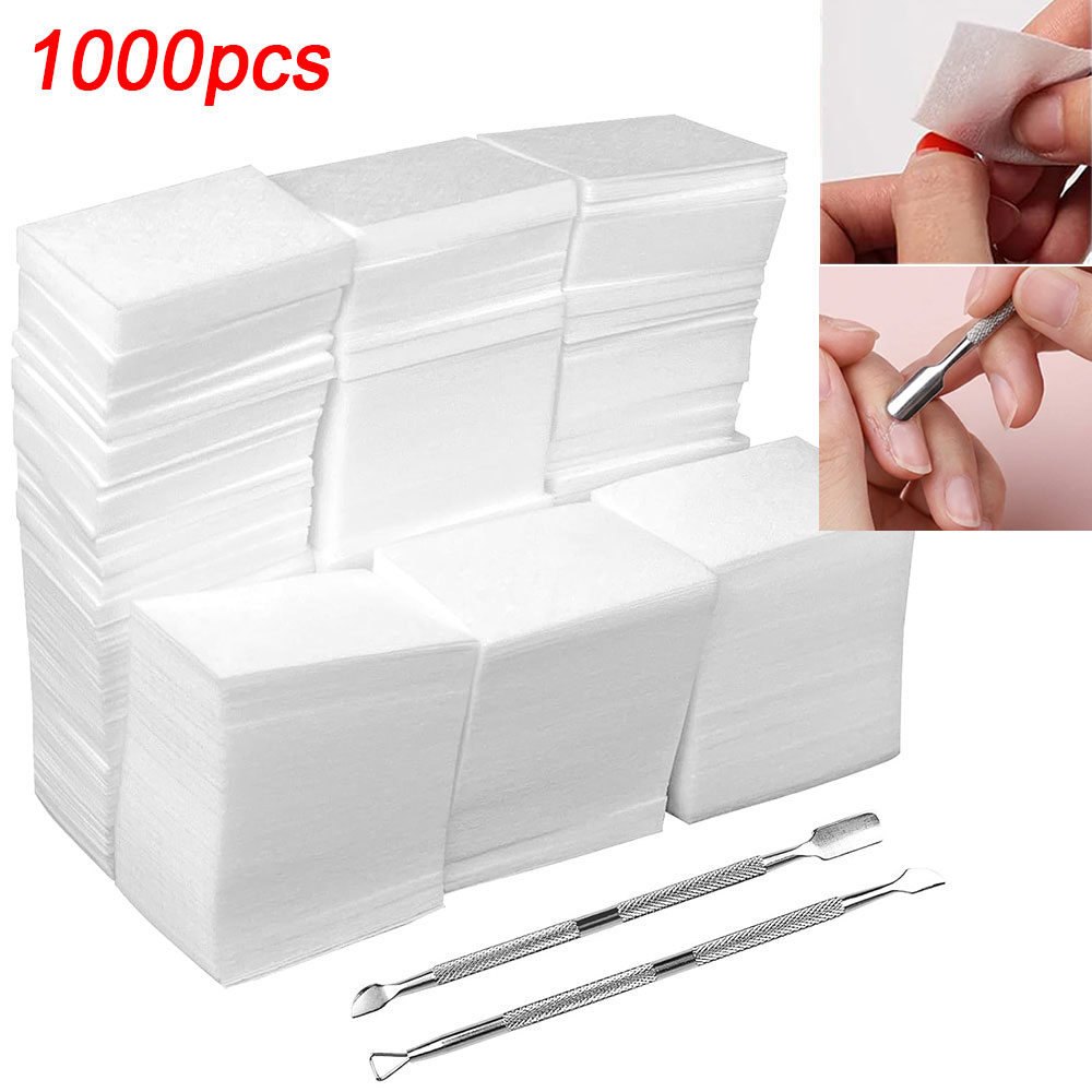 1000 lingettes sans peluches p - Nail Art Remove avis et prix