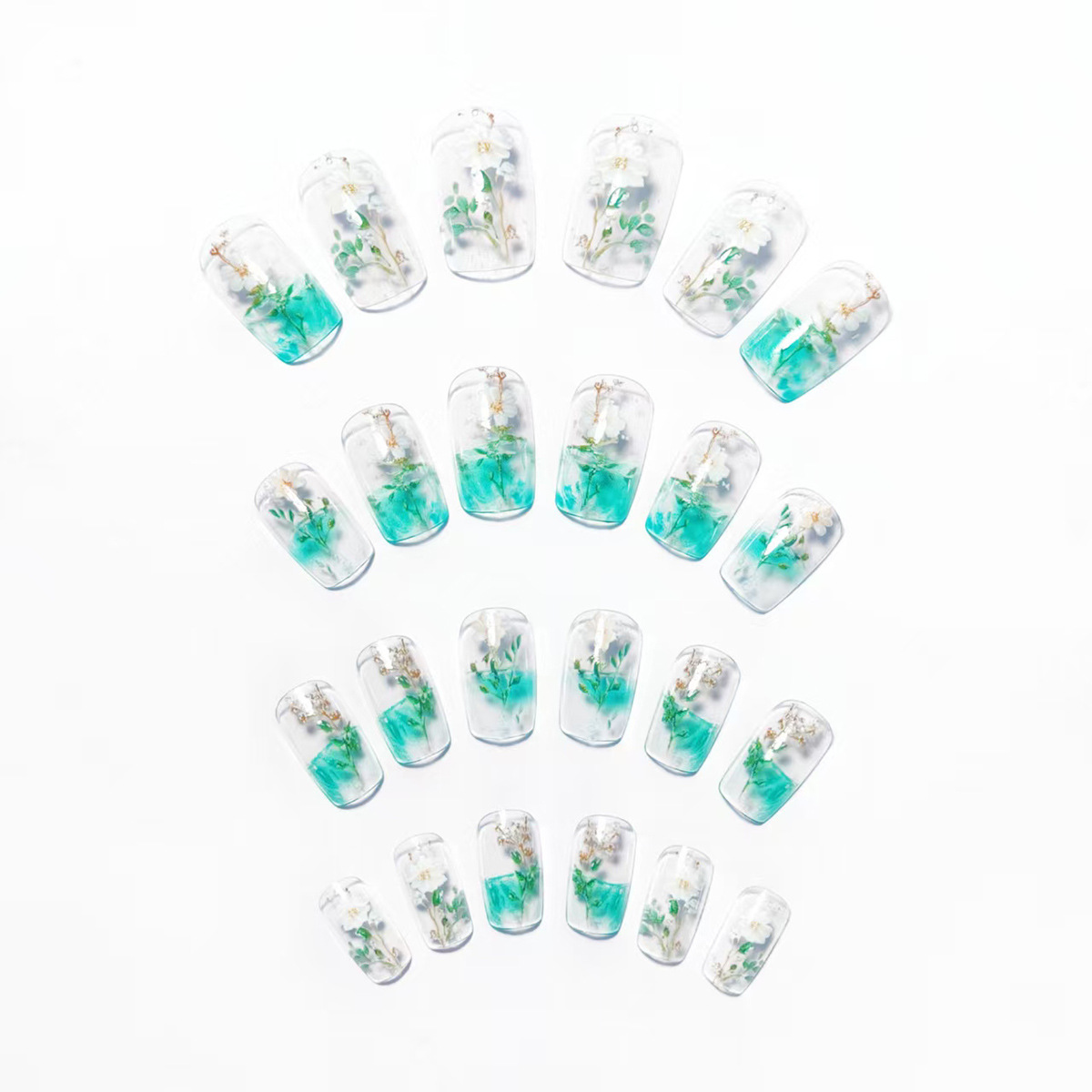 Faux ongles moyens pour femmes - Press On Nail Set avis et prix