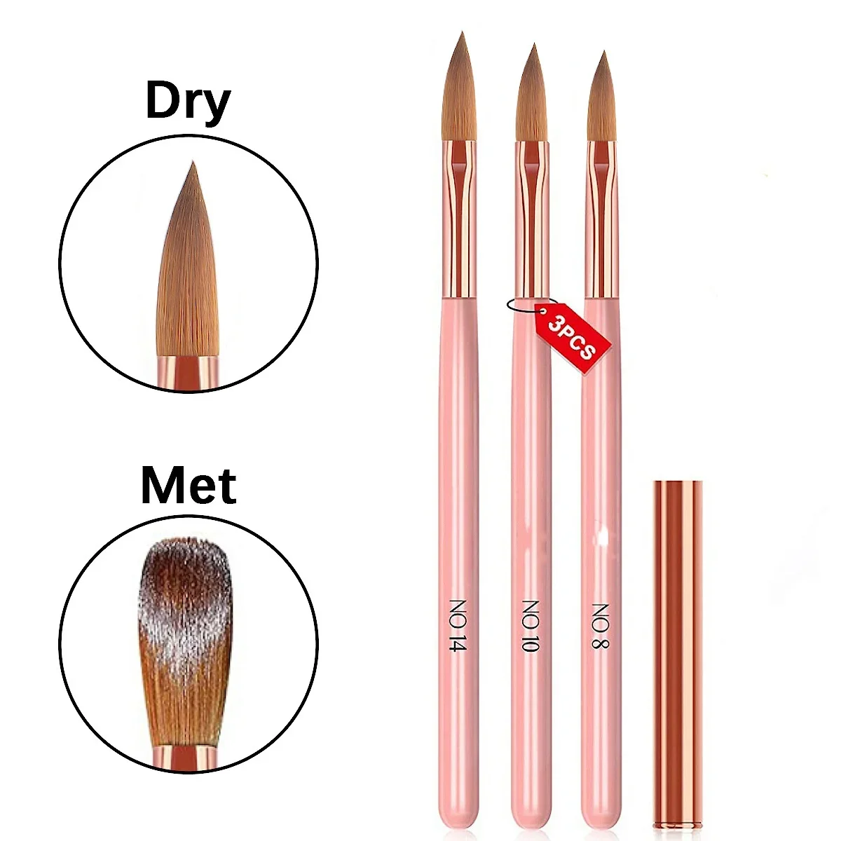 Stylo spécial pour Nail Art, e - Nail Art Brush Set avis et prix