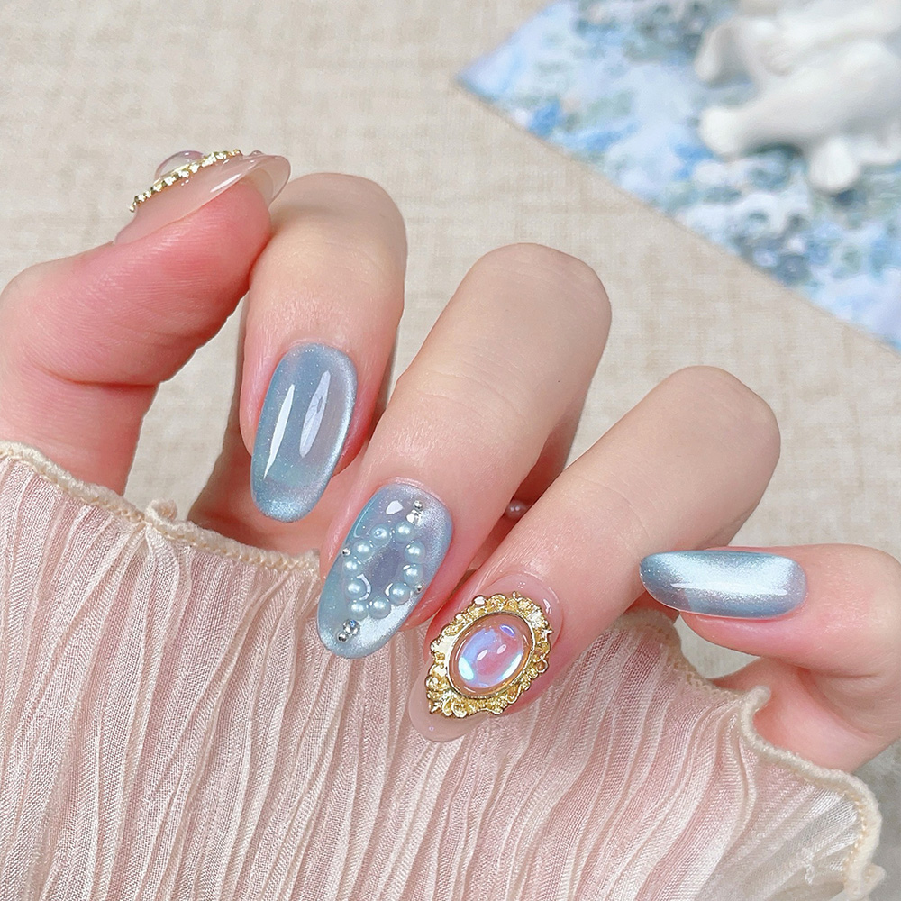 Kit de 10 faux ongles courts o - Nail Art Laki Laki avis et prix
